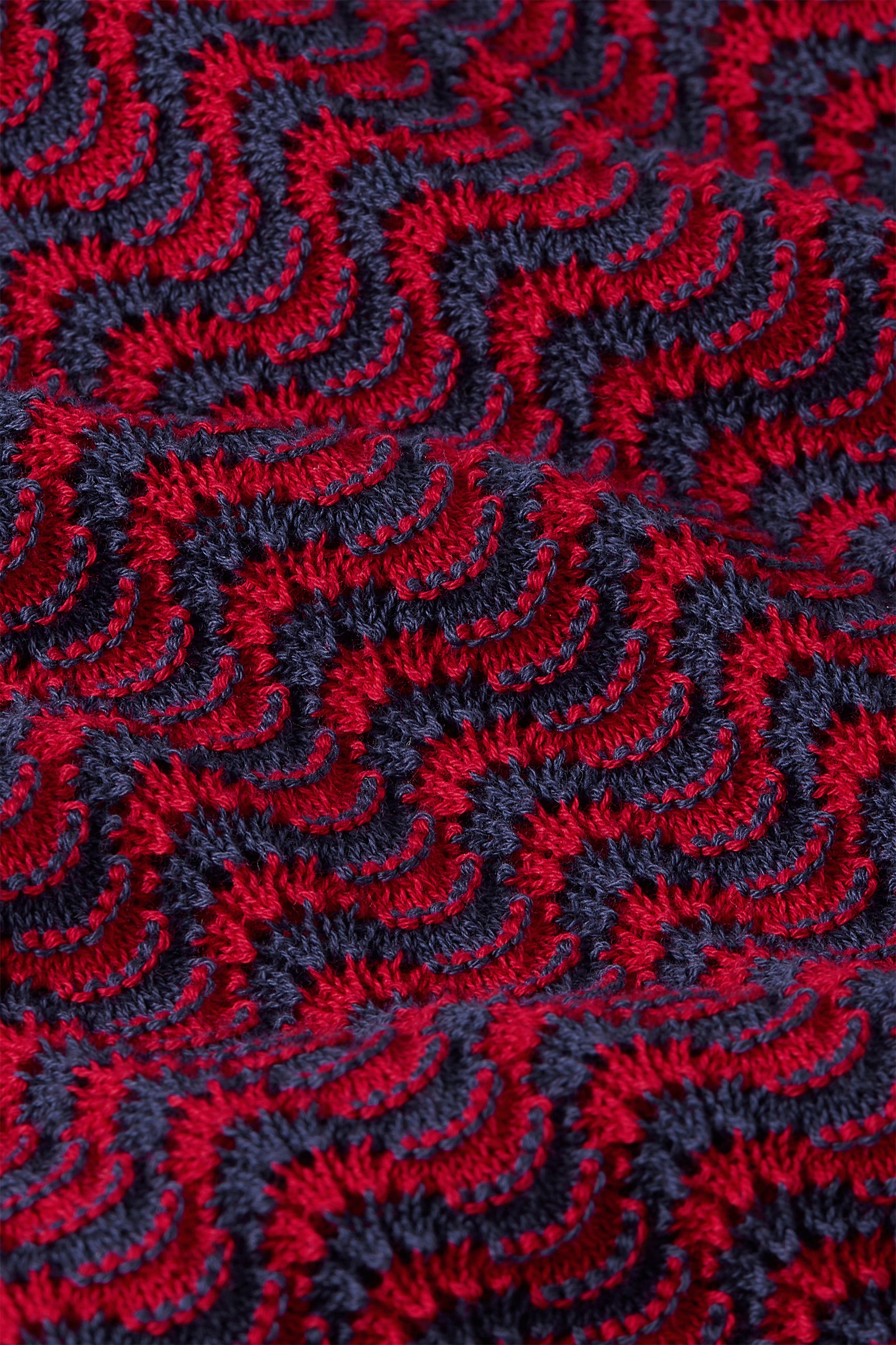 Audrey Trumpet Sleeve Tide - Chili Red