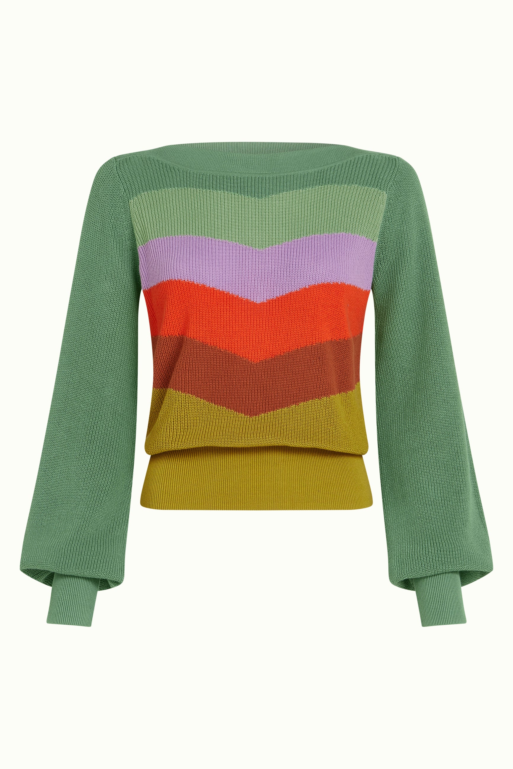 Audrey Bell Top Wonder - Green Envy