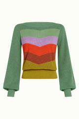 Audrey Bell Top Wonder - Green Envy