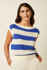 Eva Knit Top Capella - Amparo Blue