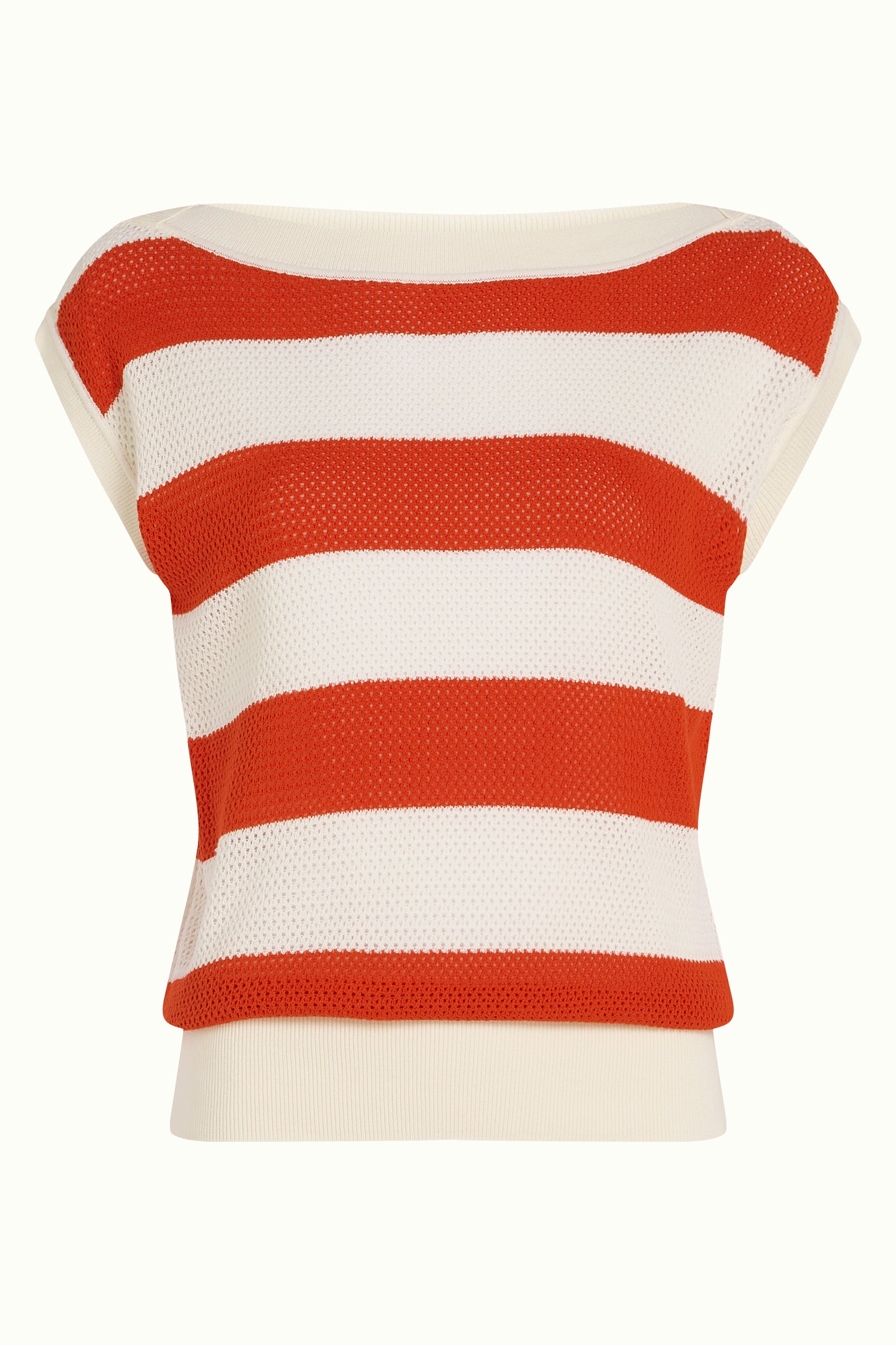 Eva Knit Top Capella - Spicy Orange