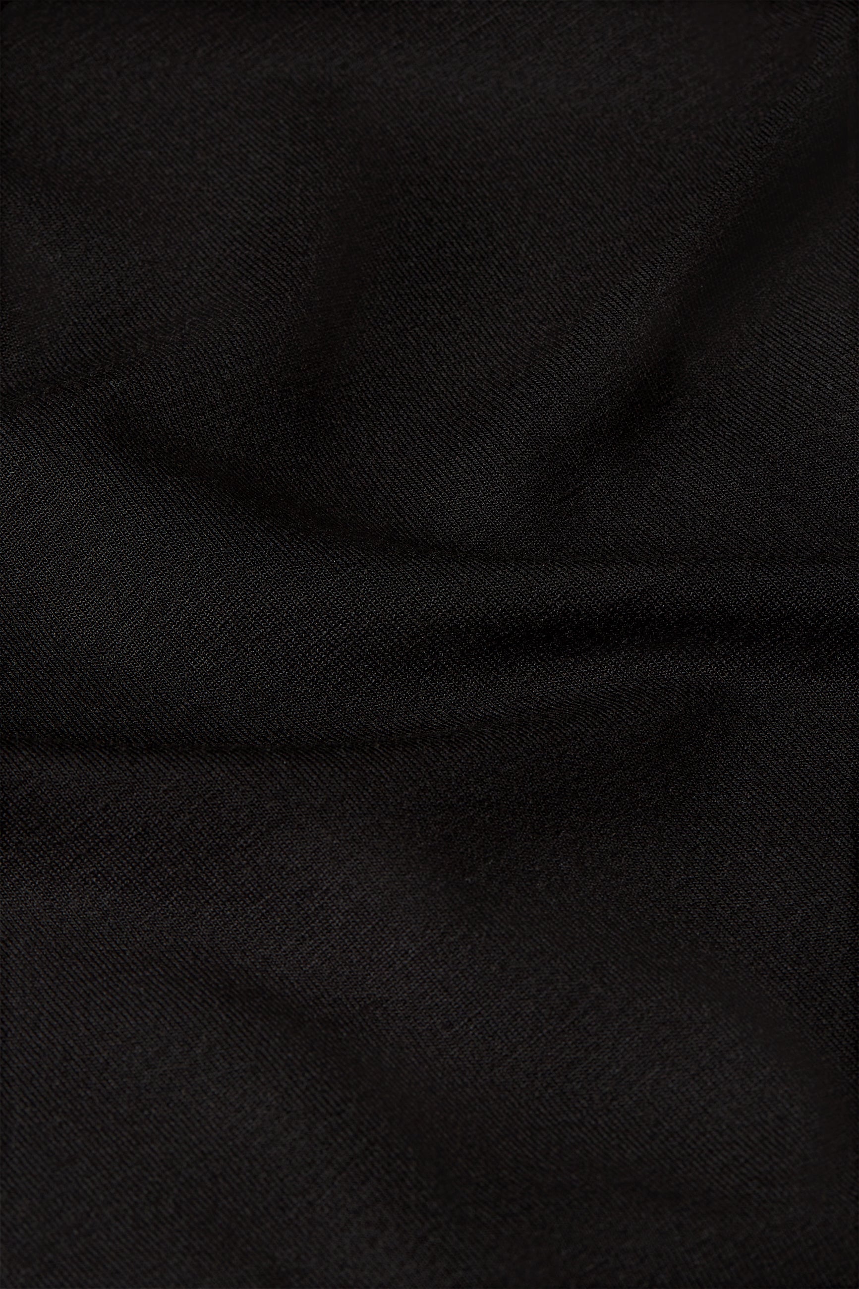 Border Midi Skirt Silva - Black