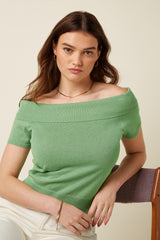 Nives Top Lapis - Shade Green