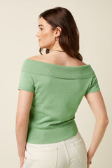 Nives Top Lapis - Shade Green