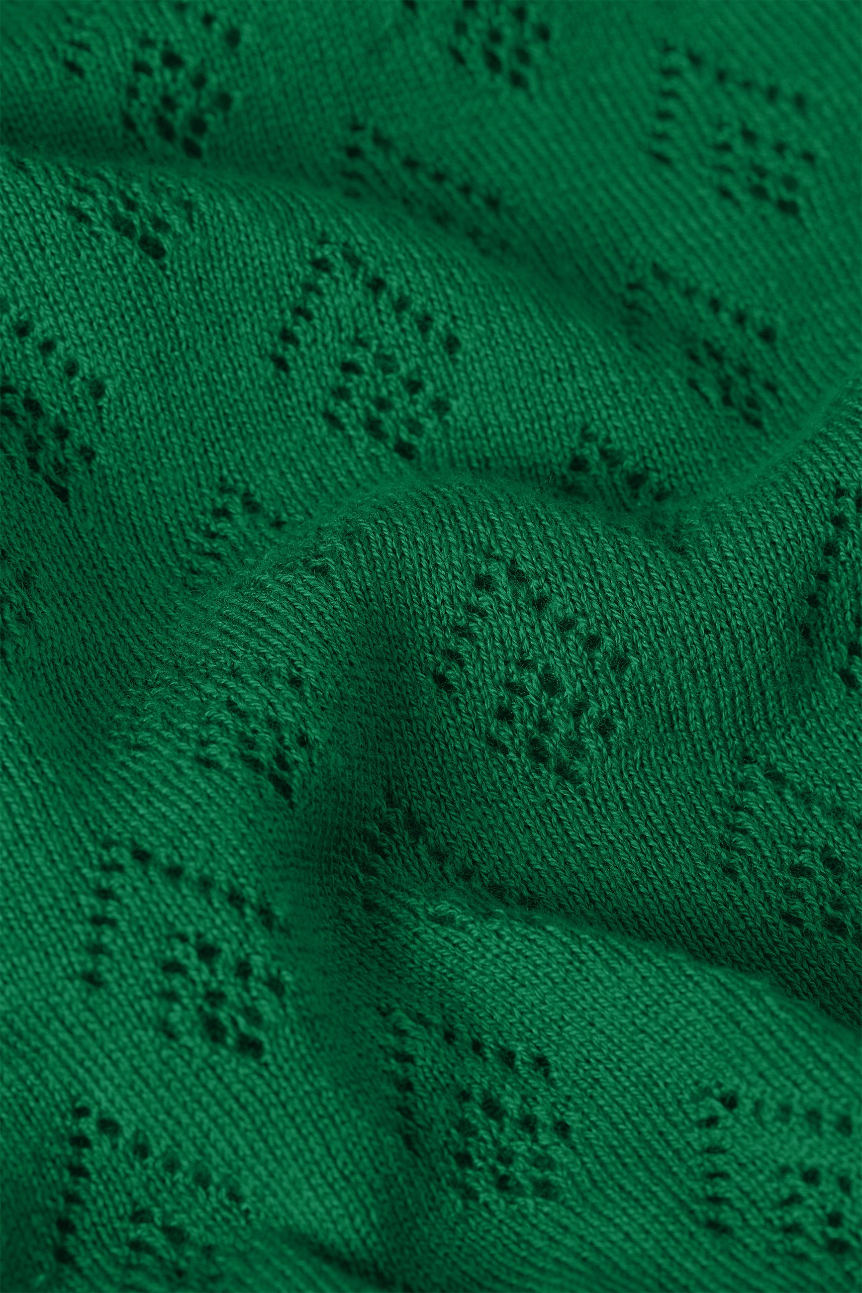 Double V Top Mateo Knit - Very Green