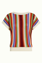 Boatneck Top Molo - Multi Color