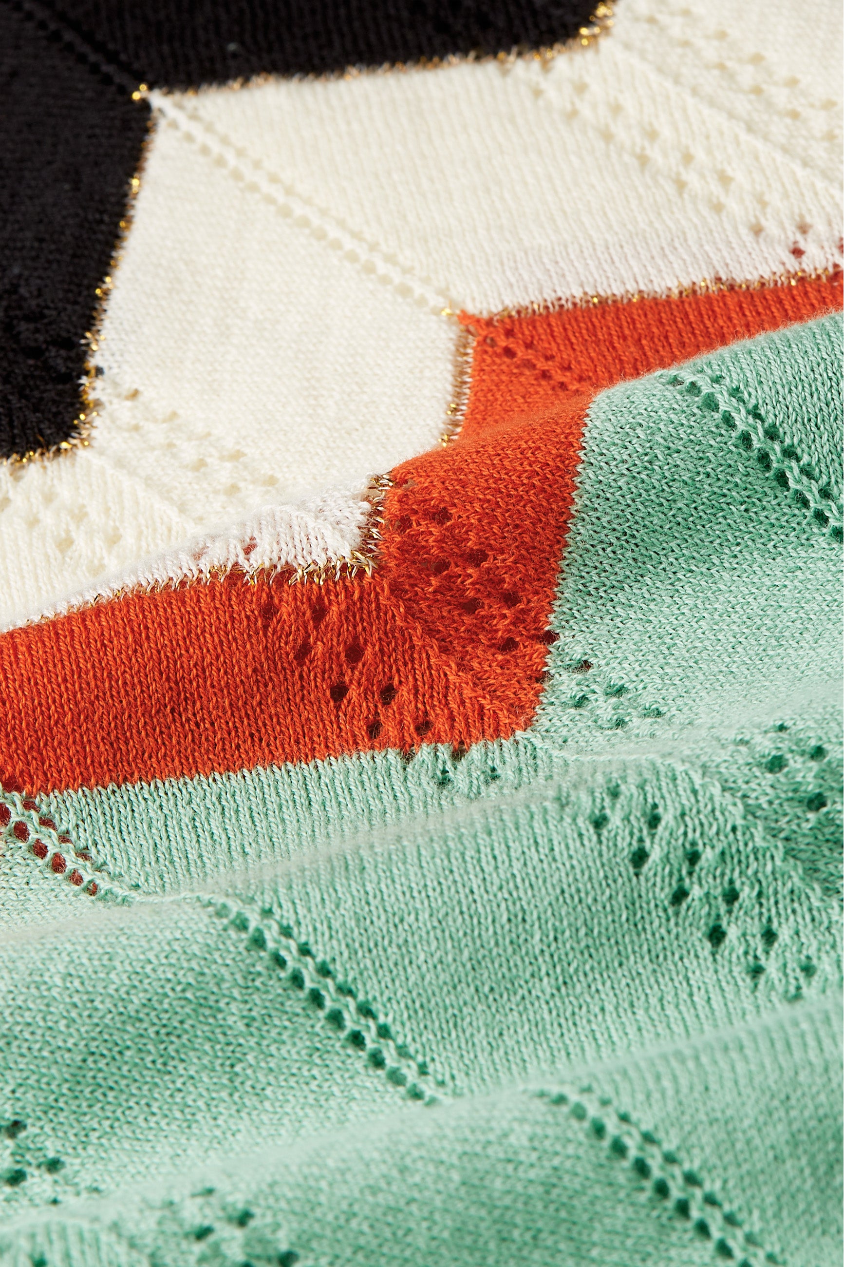 Boatneck Top Nova - Minty Meadow