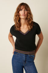 Lyra Top Emel - Black