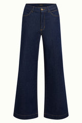 Paige Pants Onyx Denim - Deep Blue