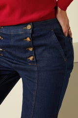 Bob Sailor Pants Onyx Denim - Deep Blue