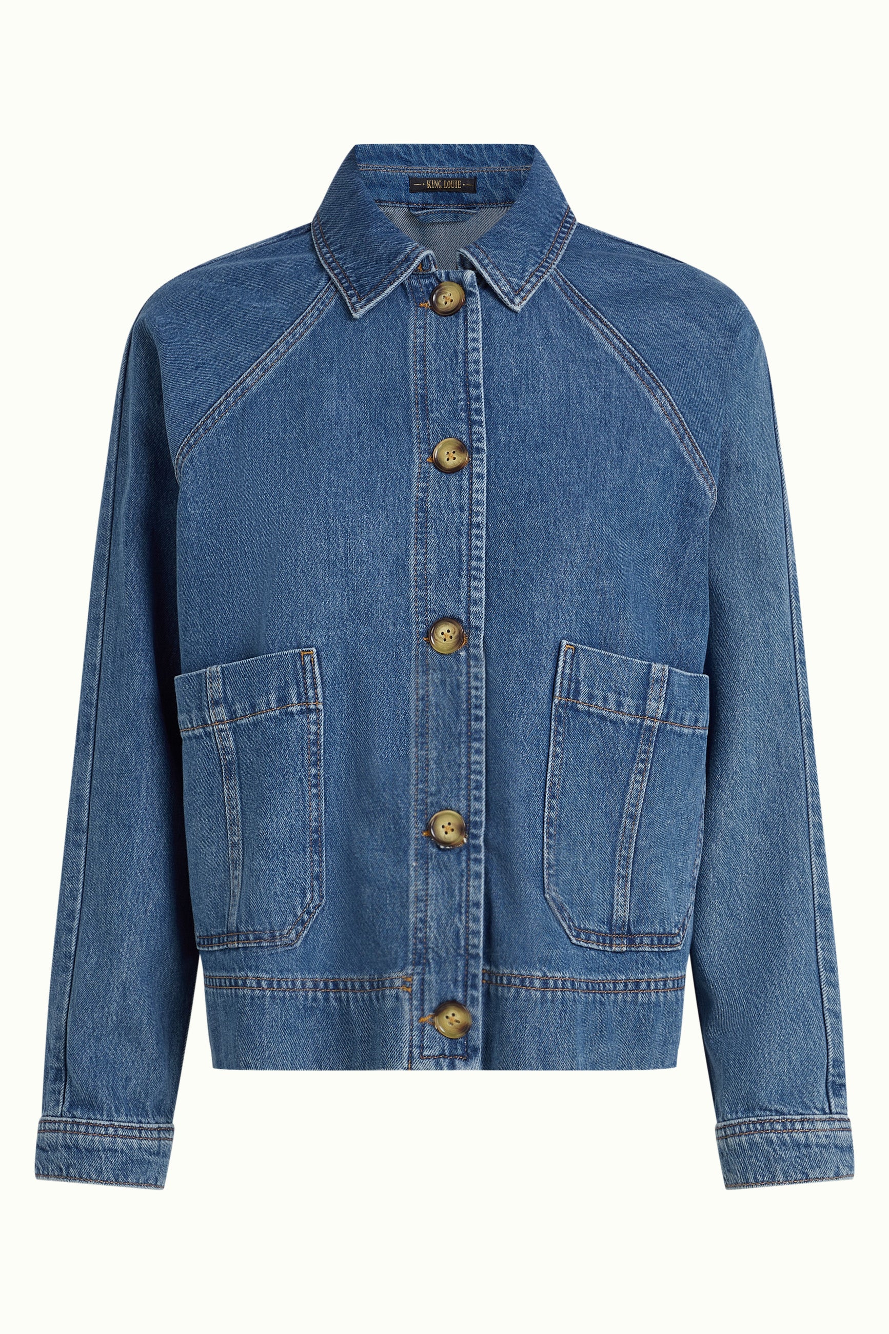 Penny Jacket Stone Denim