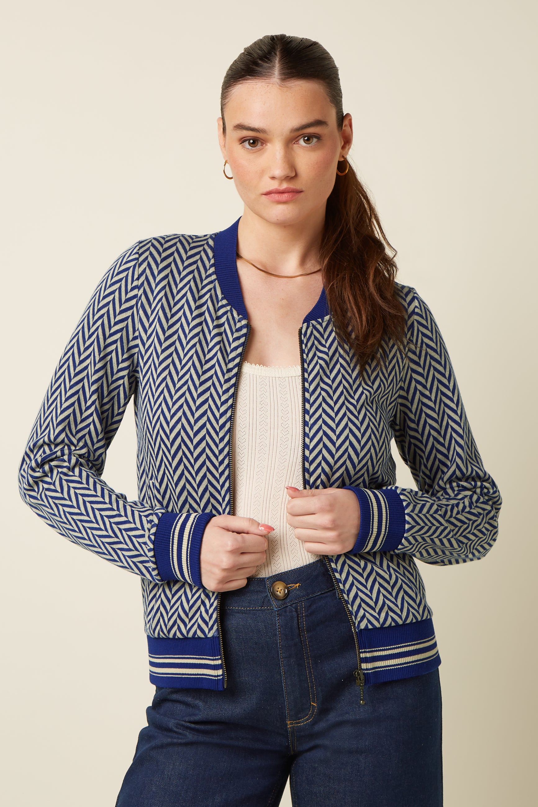 Bessie Jacket Sloan - Mazarine