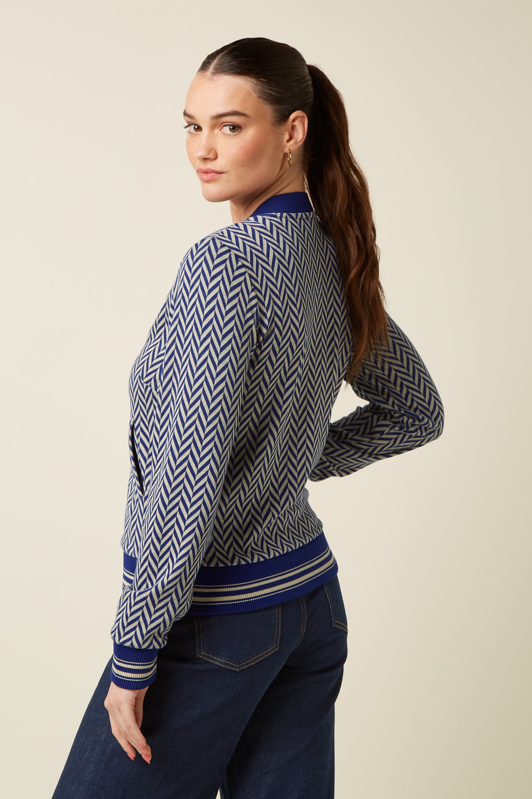 Bessie Jacket Sloan - Mazarine