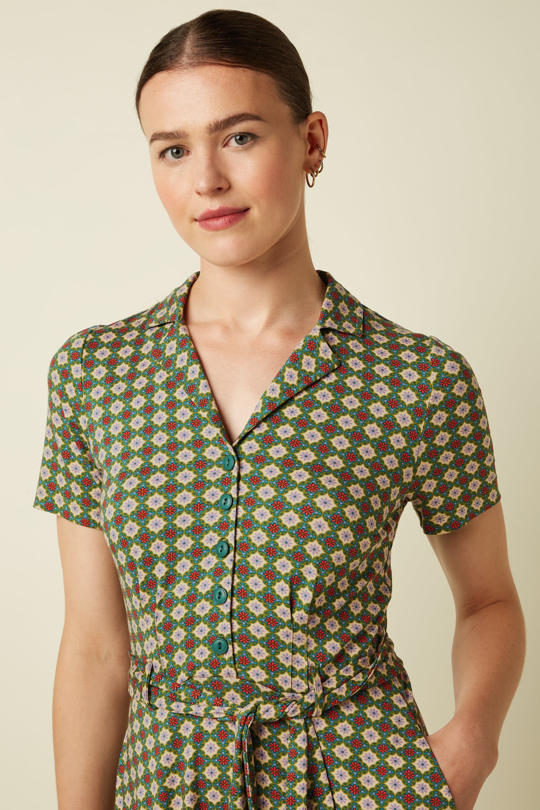 Sheeva Dress Jade - Ponderosa Green