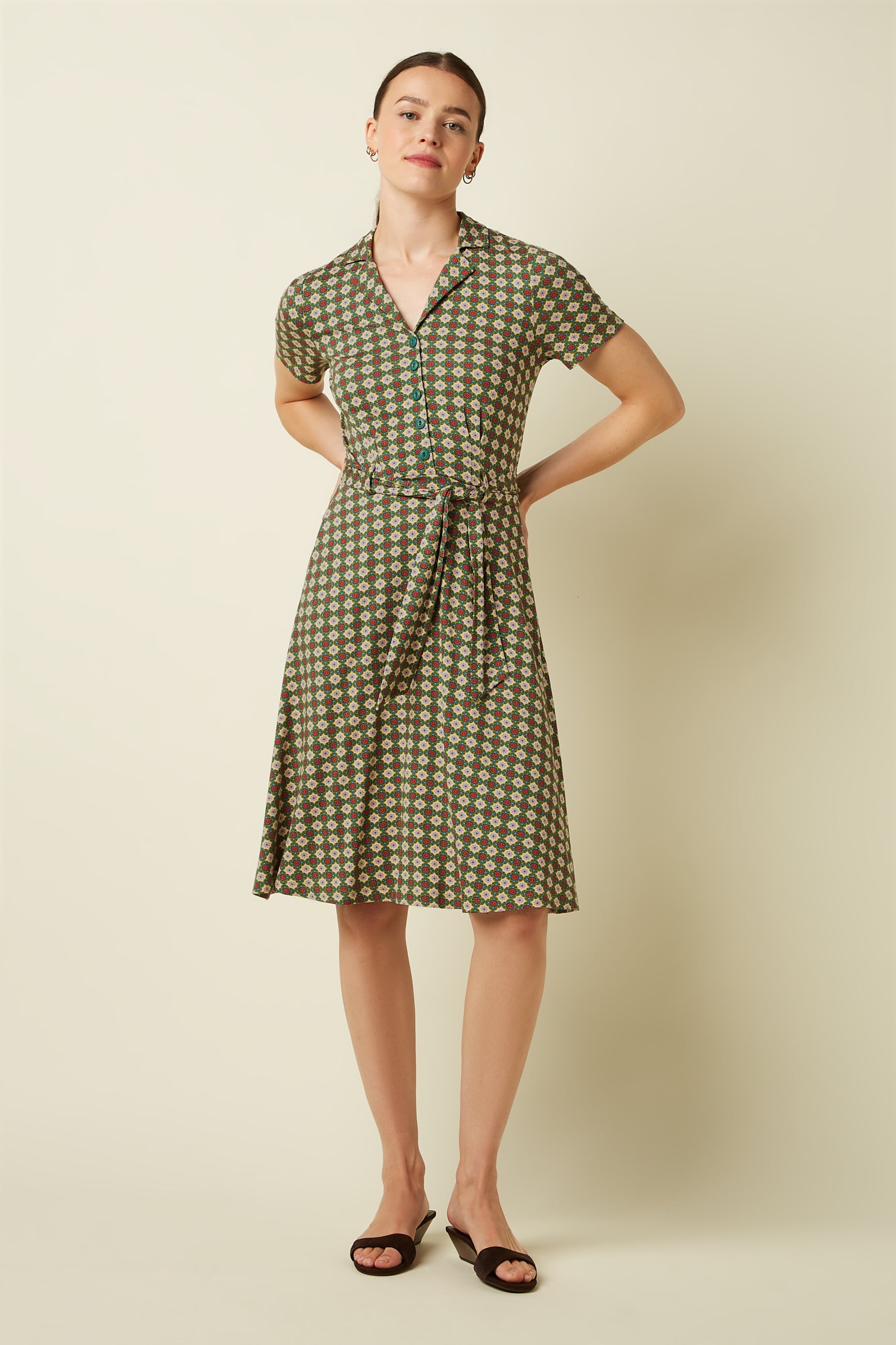 Sheeva Dress Jade - Ponderosa Green