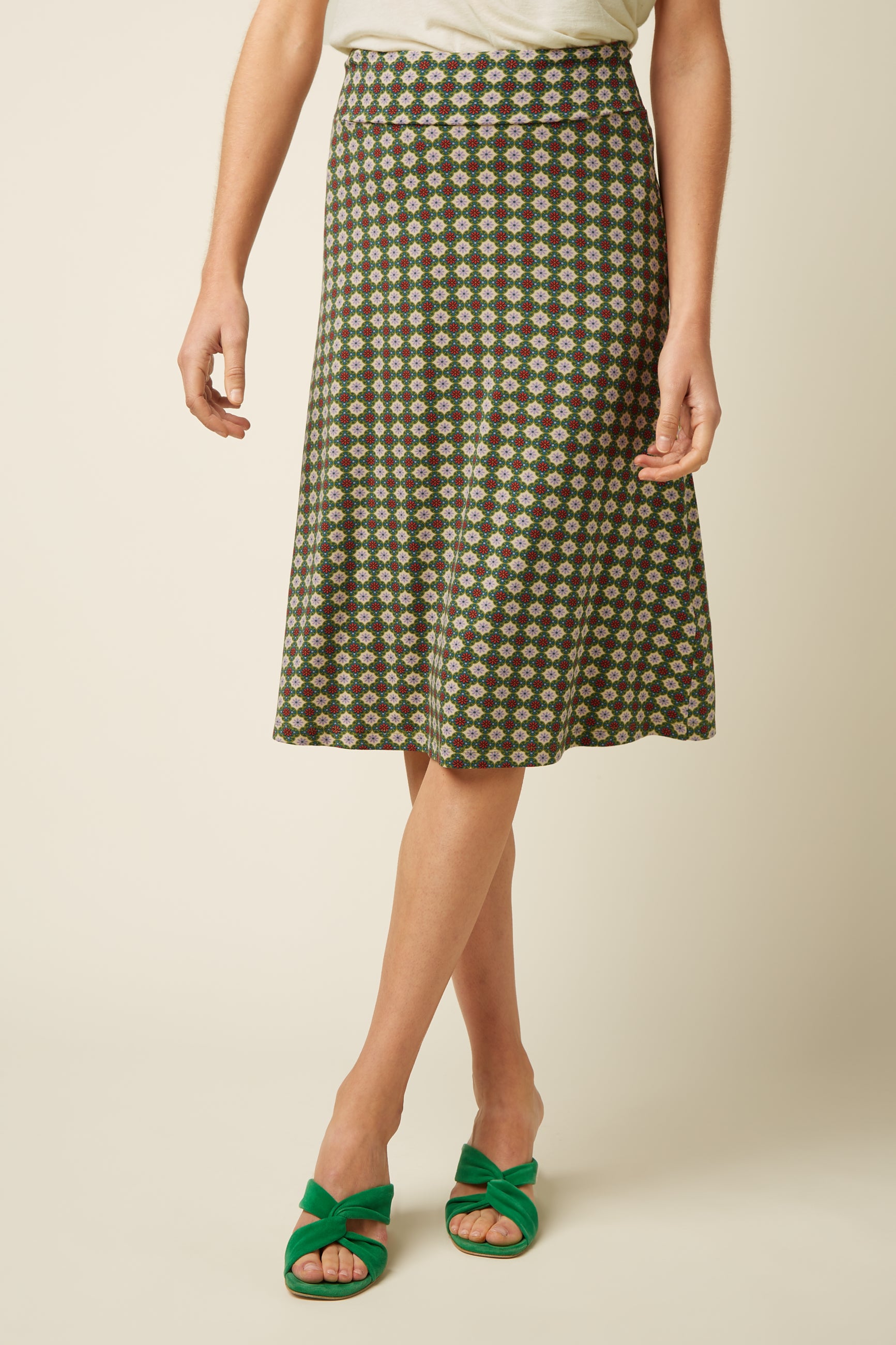 Border Juno Skirt Jade - Ponderosa Green