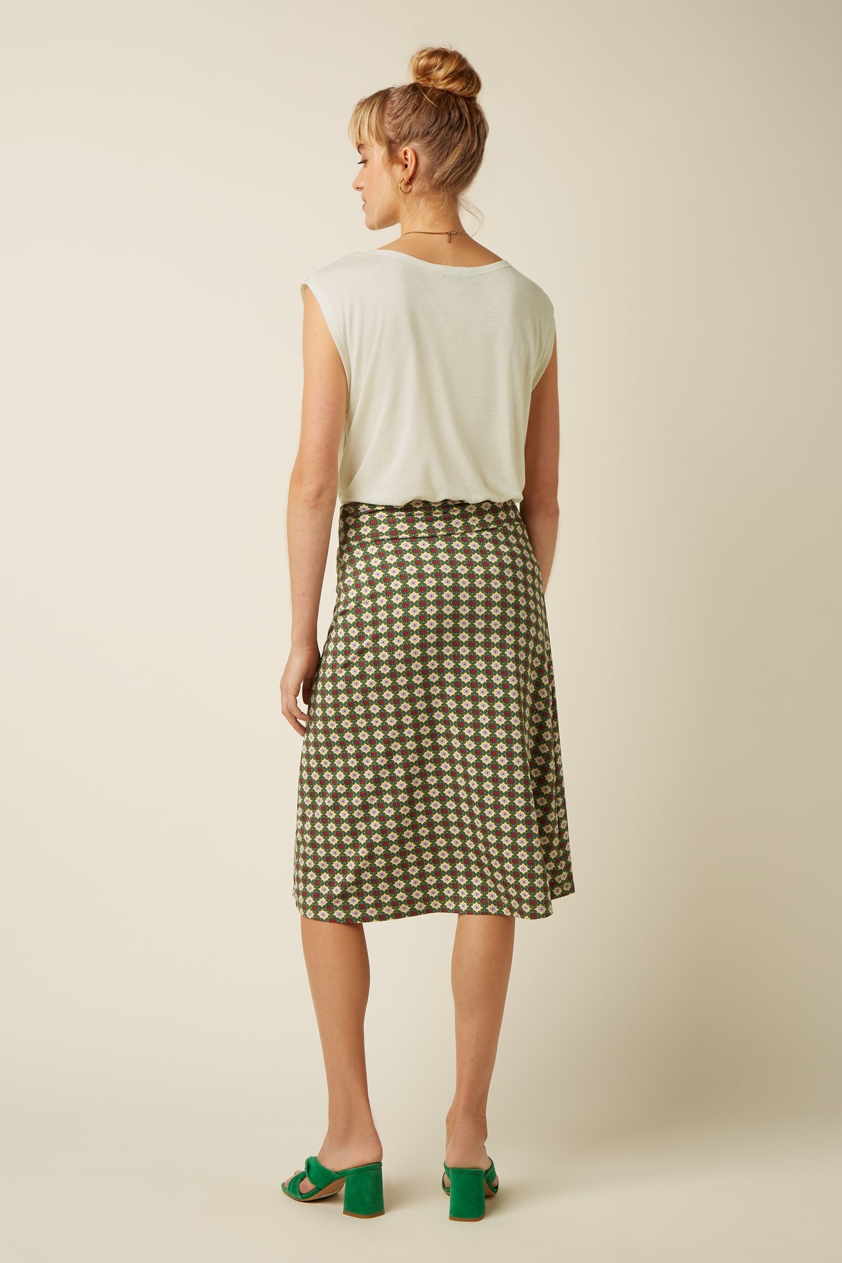 Border Juno Skirt Jade - Ponderosa Green