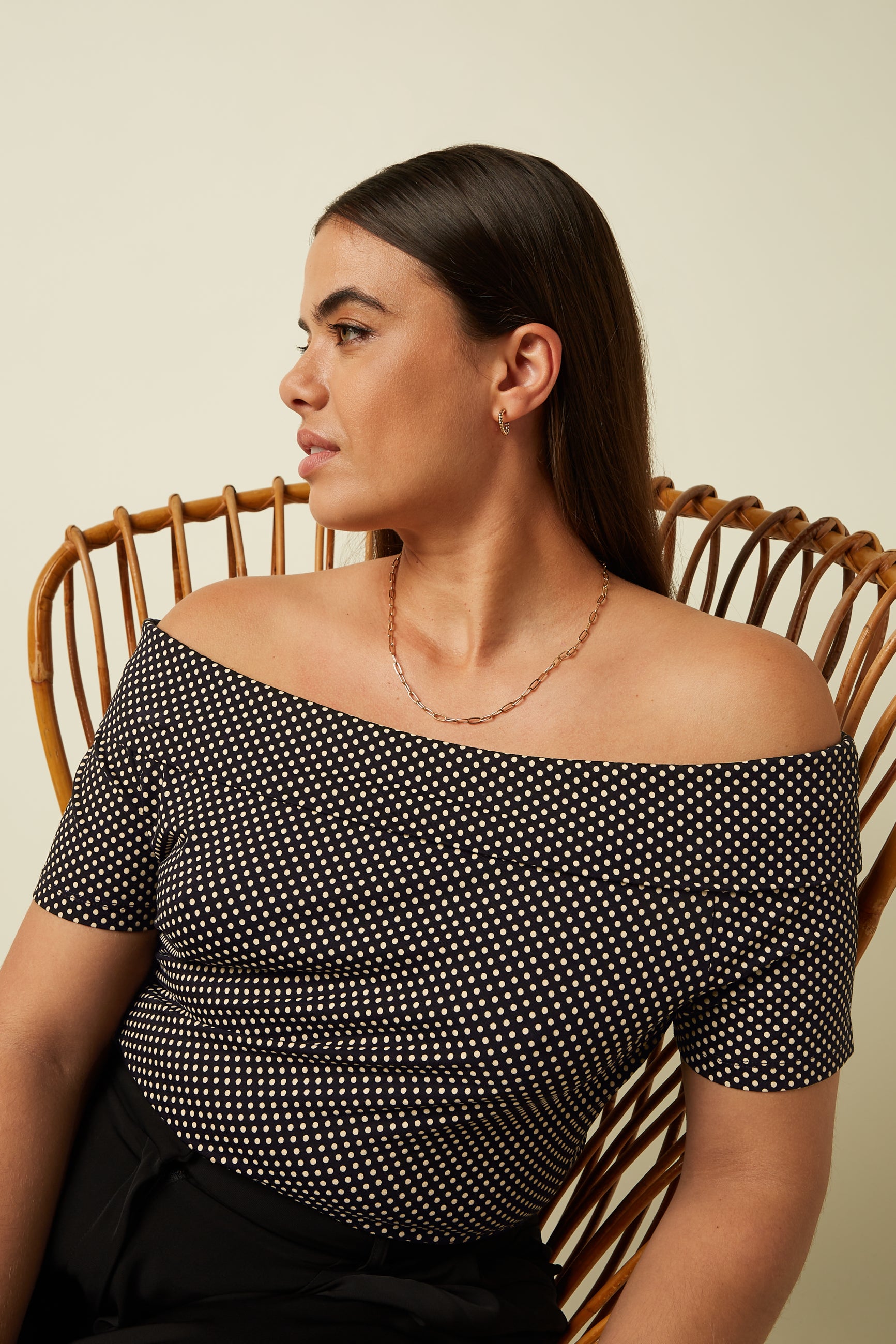 Nives Top Piper - Black