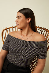 Nives Top Piper - Black