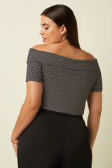 Nives Top Piper - Black