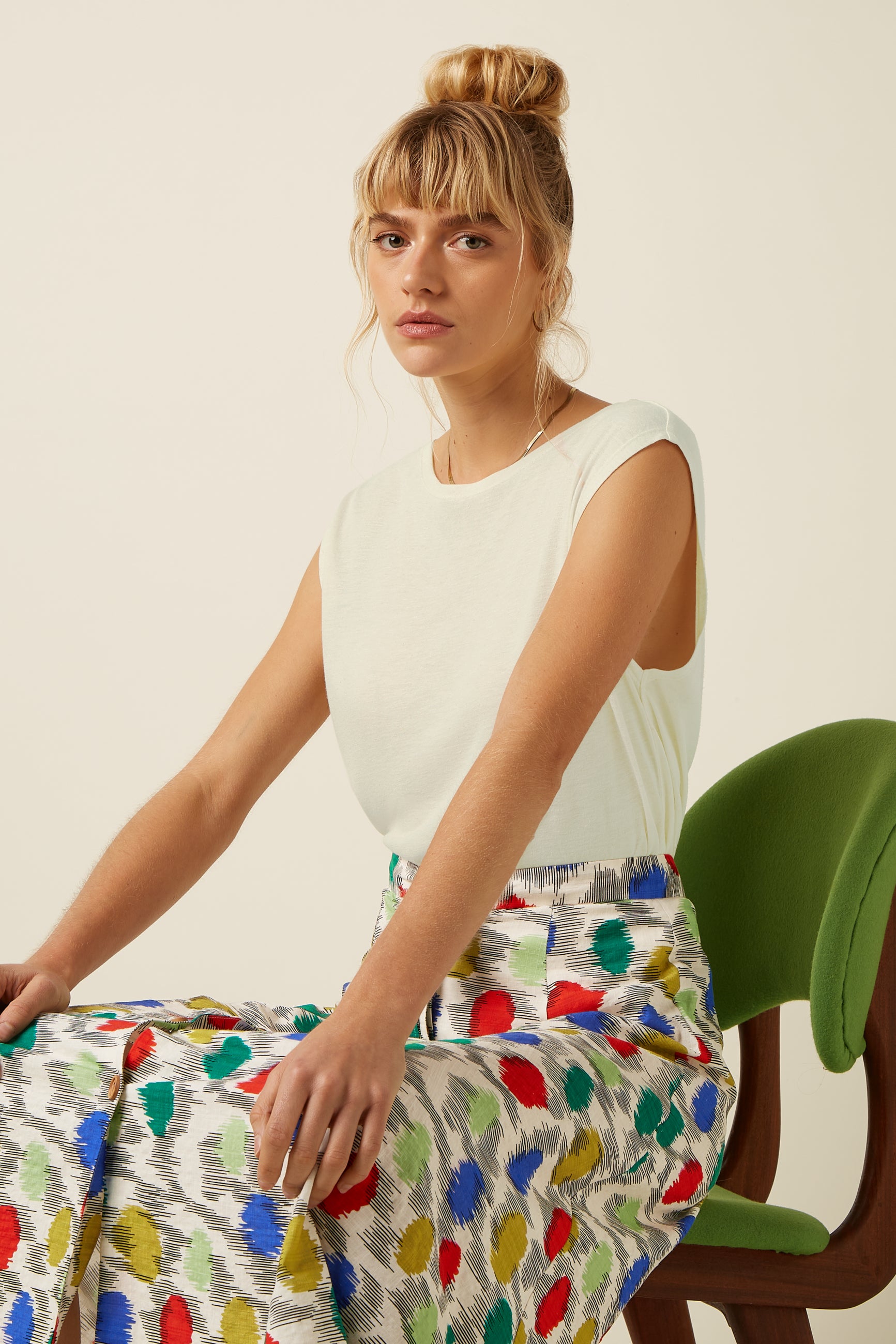 Selly Top Marsy Linen - Ice Cream