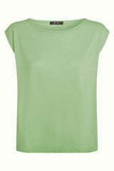 Selly Top Marsy Linen - Sprucestone Mint