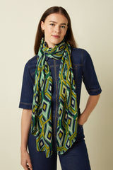 Foulard Cadiz - Rhodonite Blue