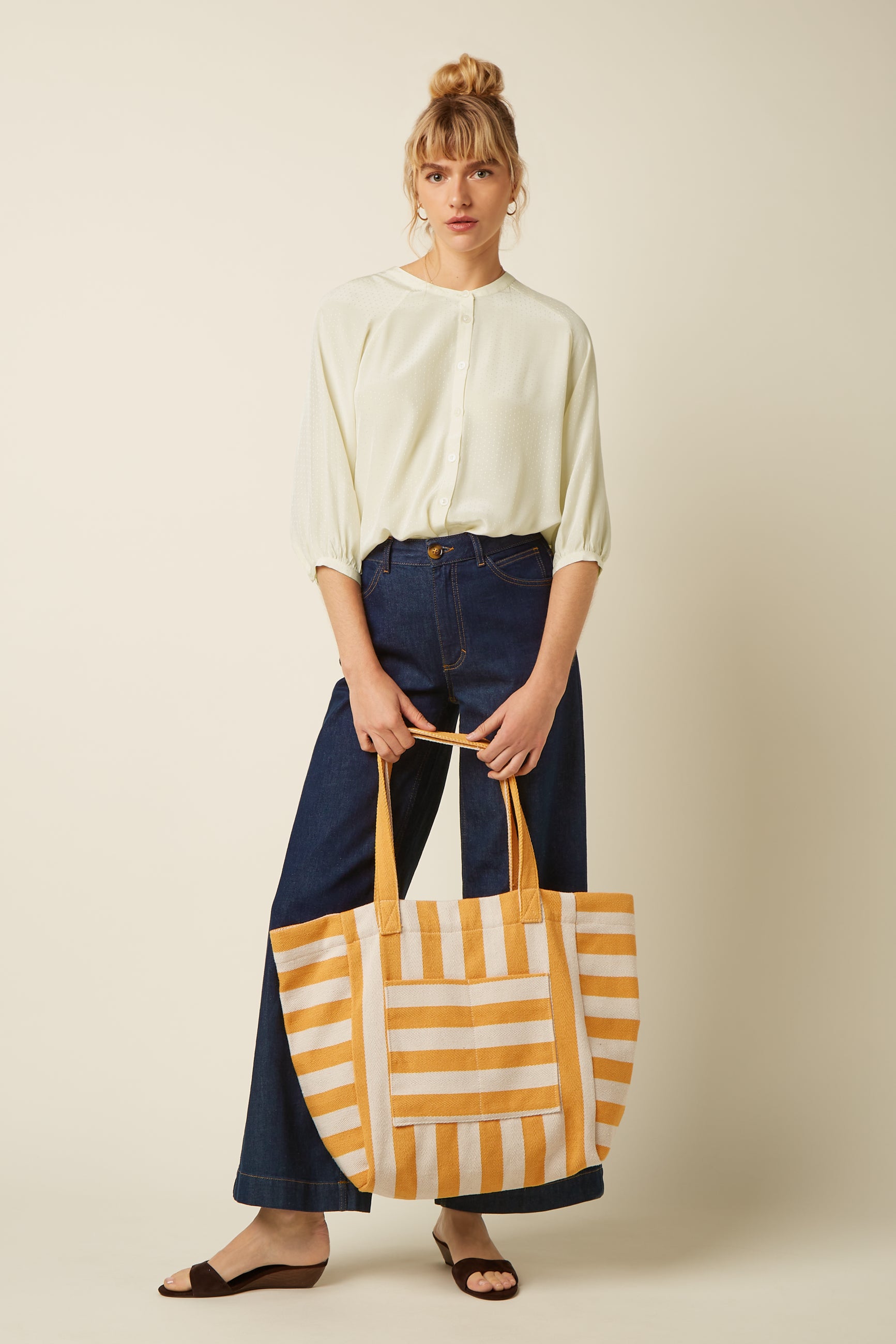 Shopper La Plage - Honey Yellow