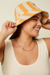 Bucket Hat La Plage - Honey Yellow