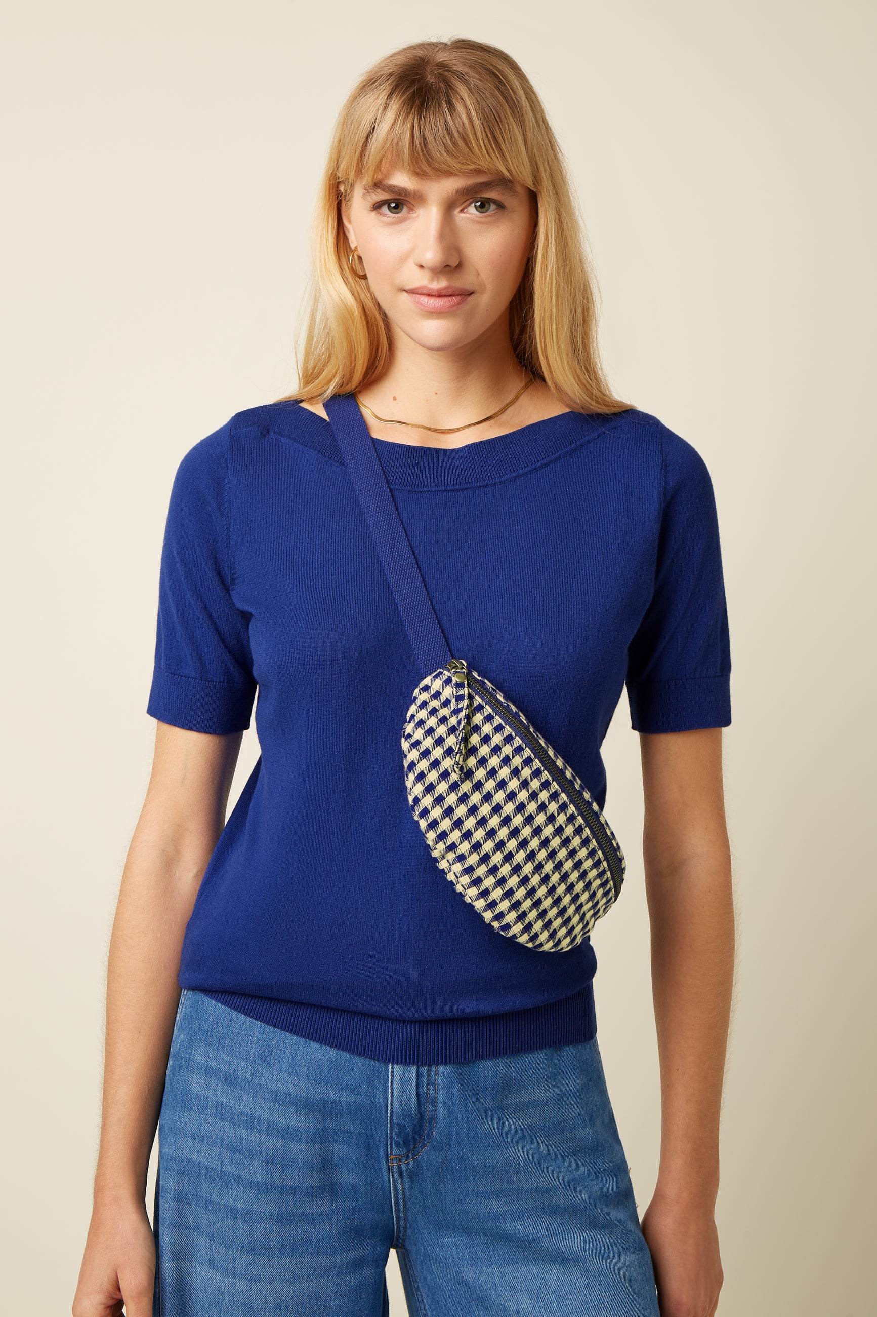 Little Pack Pretty Check - Mazarine