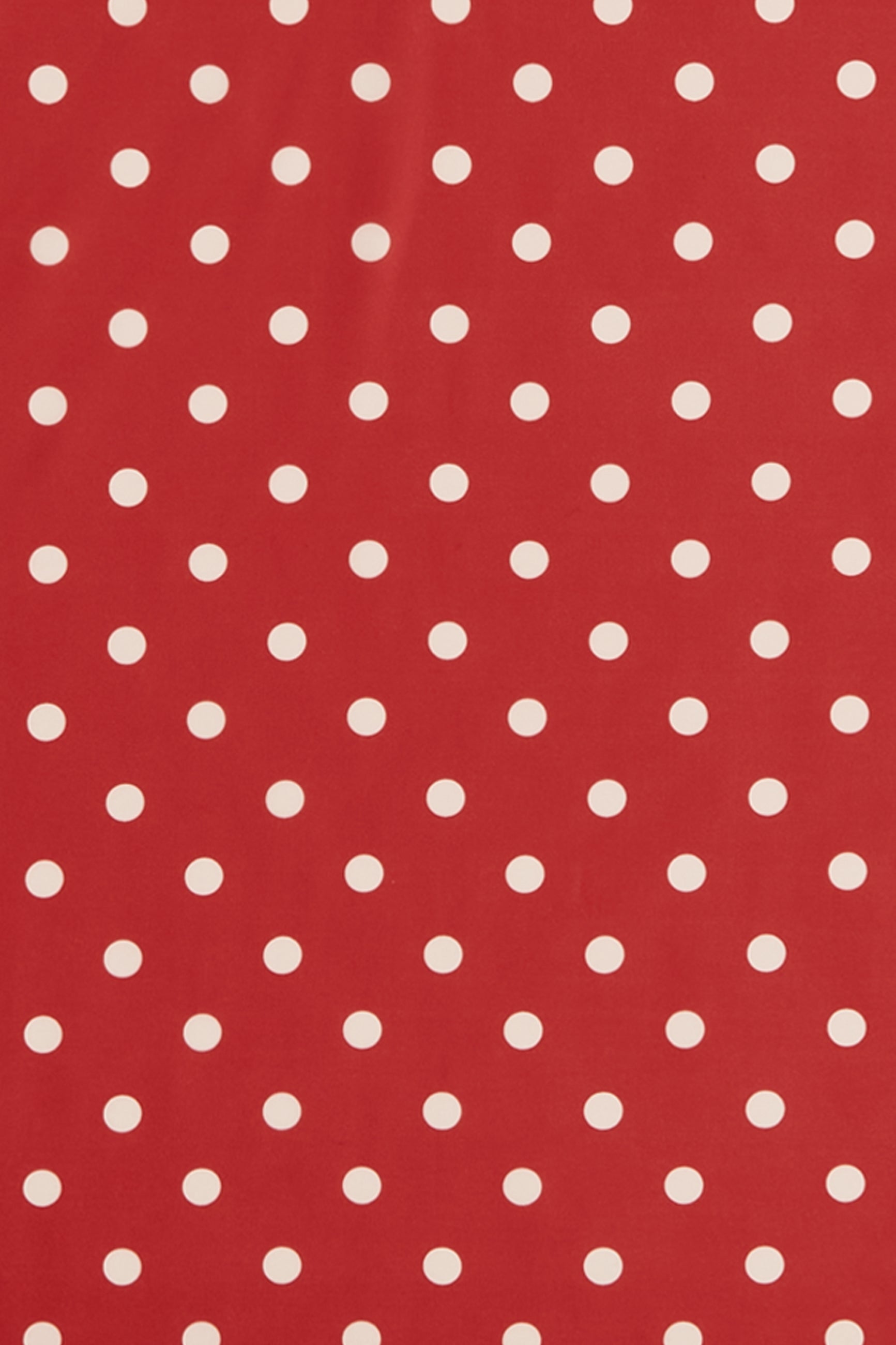 Scarf Polka - Chili Red