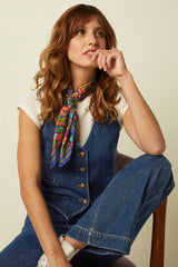 Scarf Puerto - Strong Blue