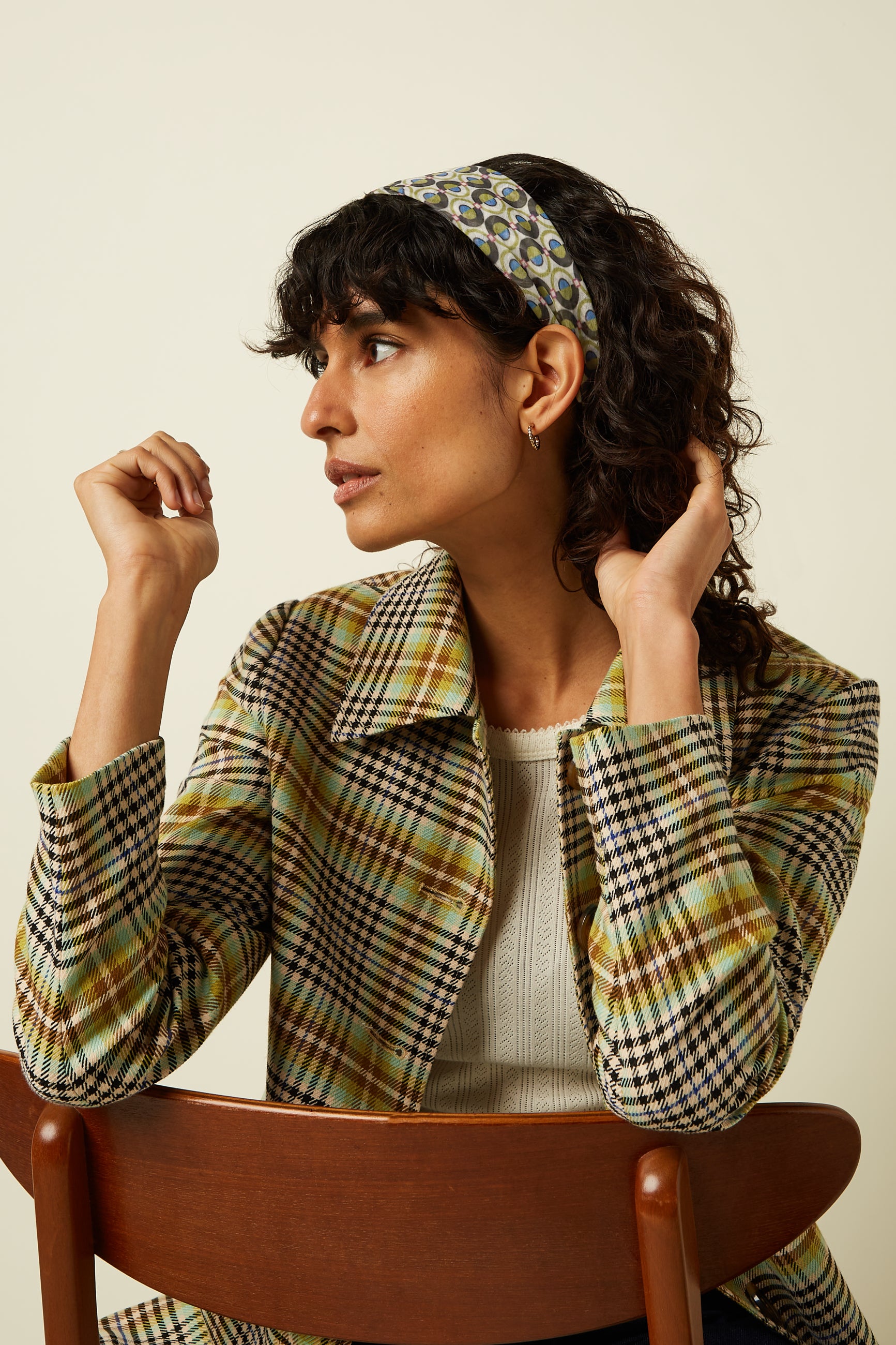 Scarf Dottie - Cream