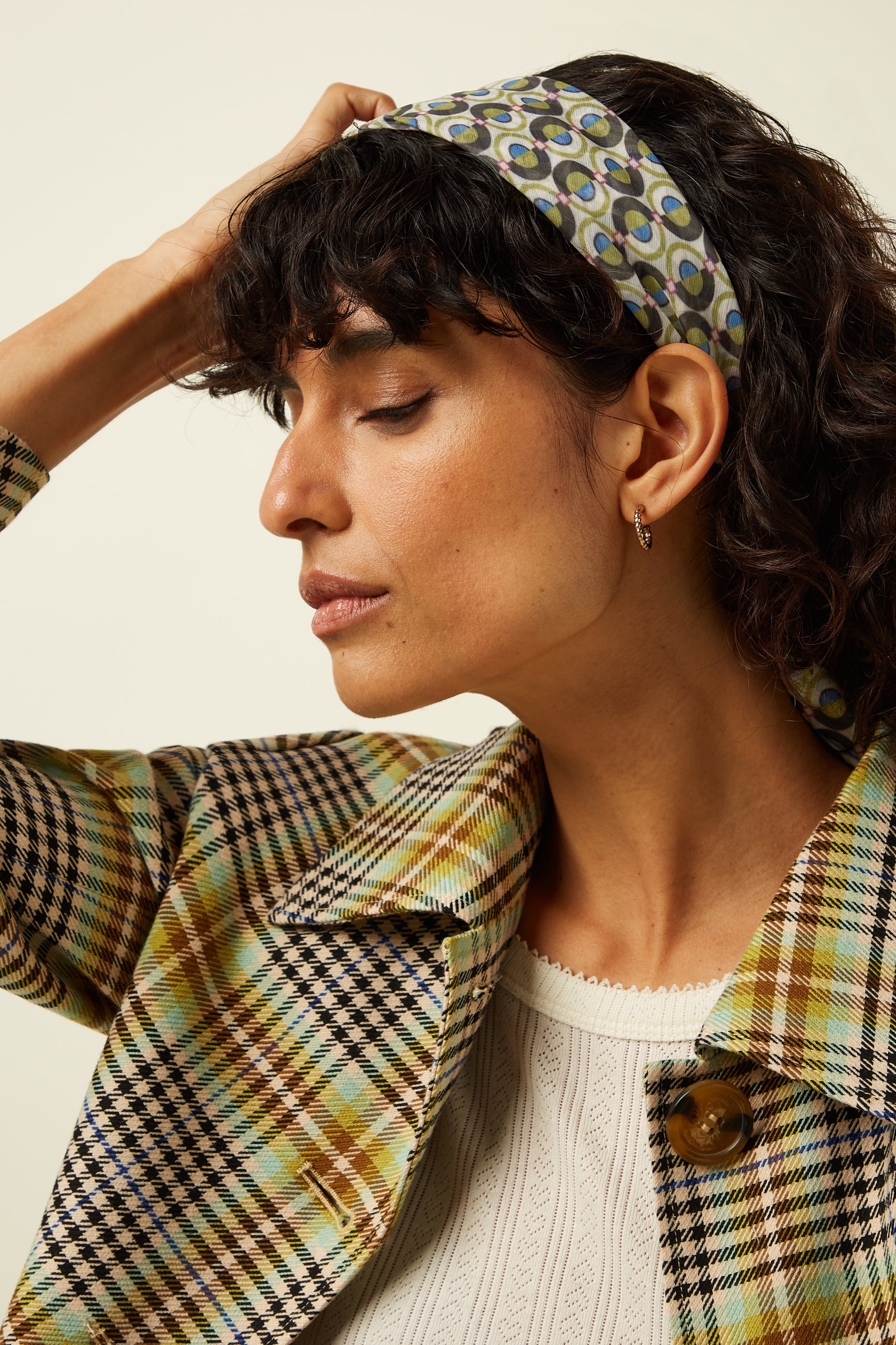 Scarf Dottie - Cream