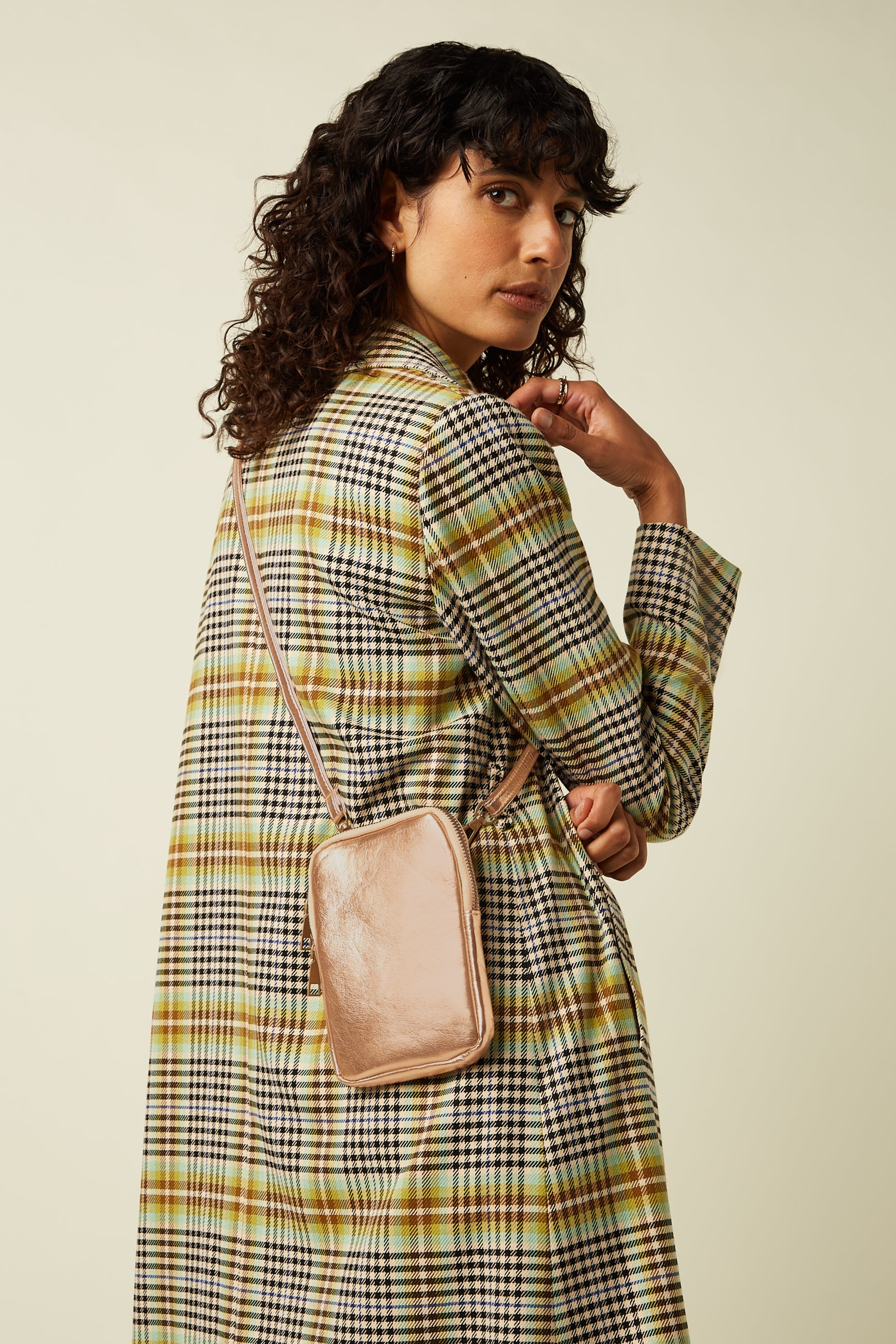 Sadie Bag Shine - Champagne