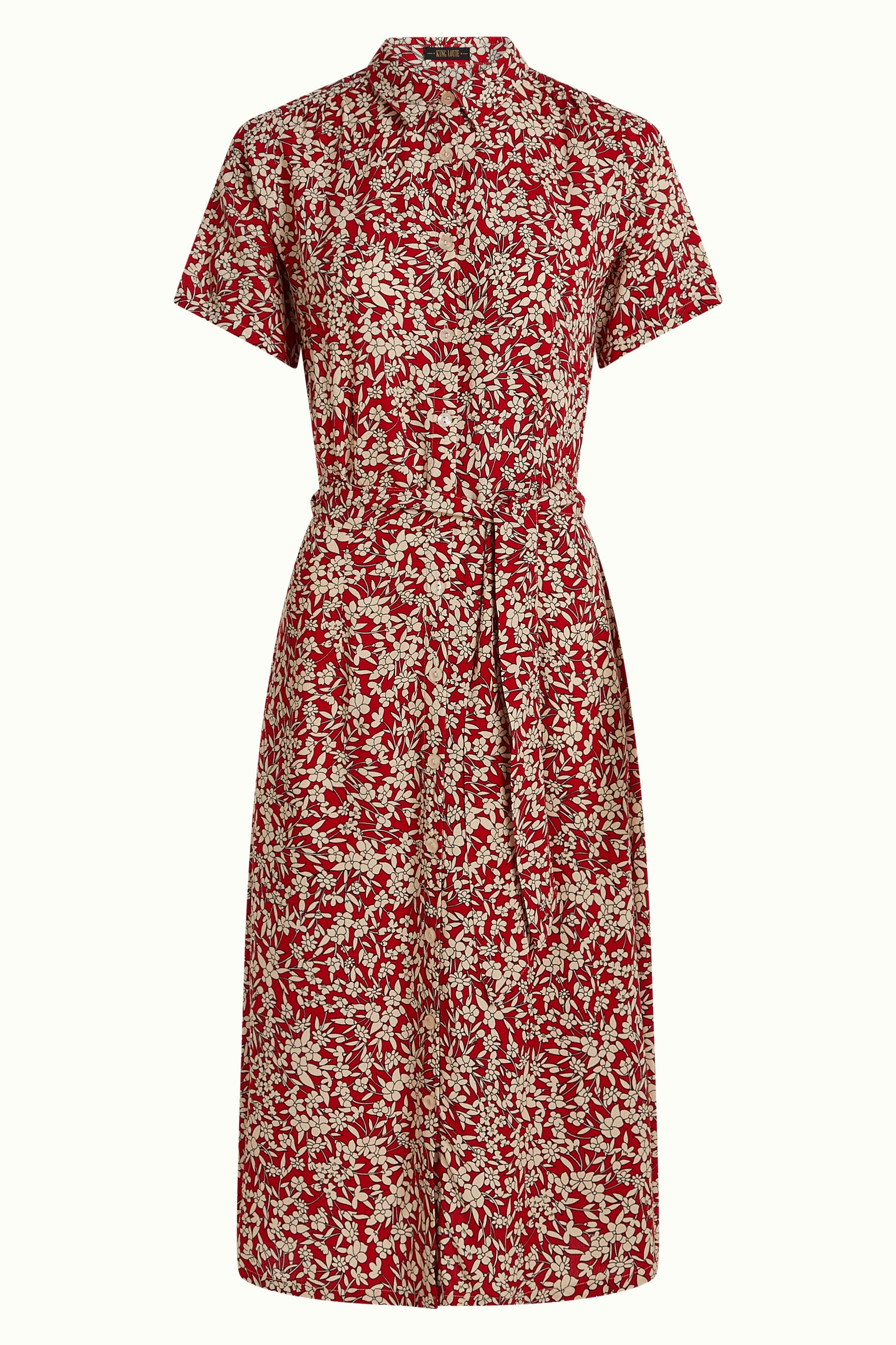 Olive Dress Paradis - Chili Red