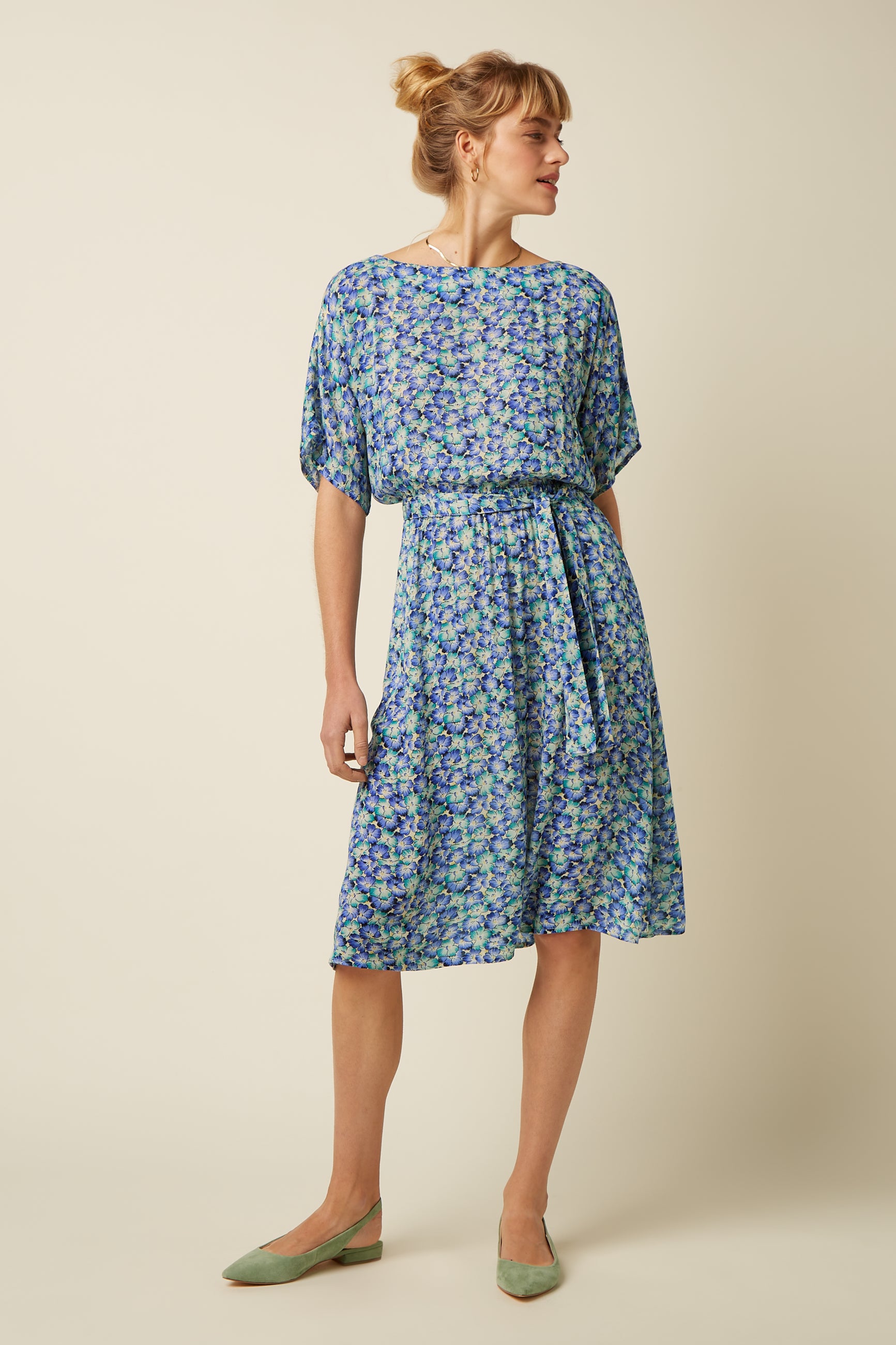 Marika Dress Azores - Beacon Blue