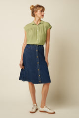 Marie Skirt Playa Denim - Blue Tint