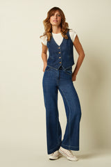 Gilet Playa Denim - Blue Tint