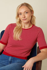 Agnes Top D'Oleron - Chili Red