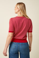 Agnes Top D'Oleron - Chili Red
