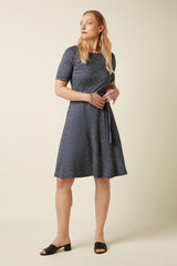 Betty Dress Blizzy - Mazarine