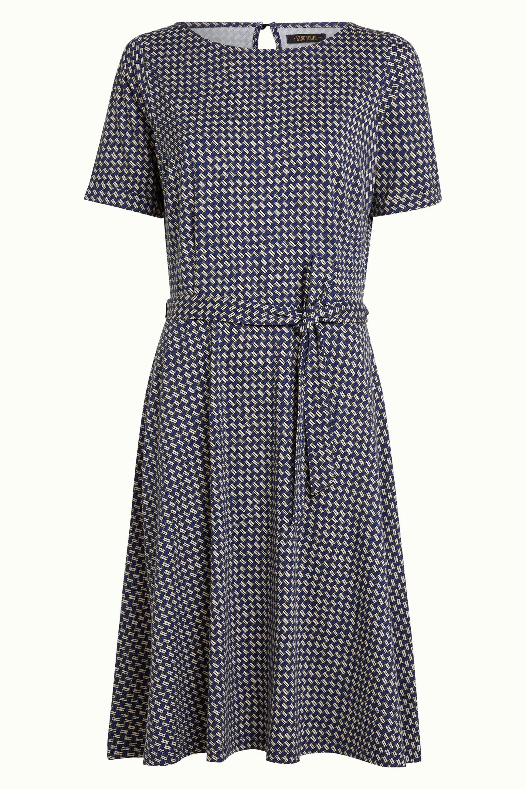 Betty Dress Blizzy - Mazarine