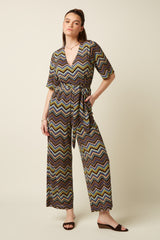 Zita Jumpsuit Shio - Strong Blue