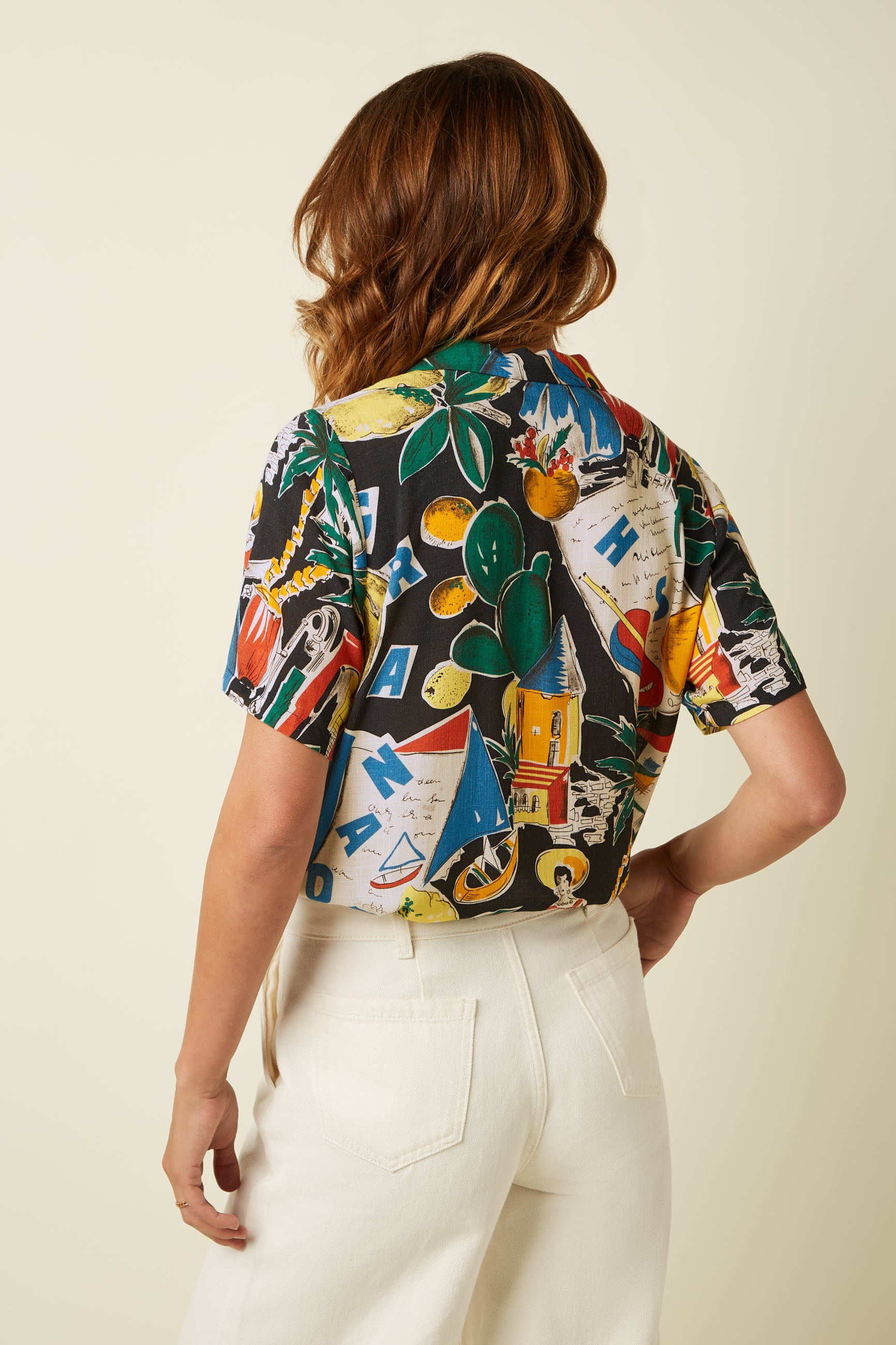 Bella Blouse Tropez - Black