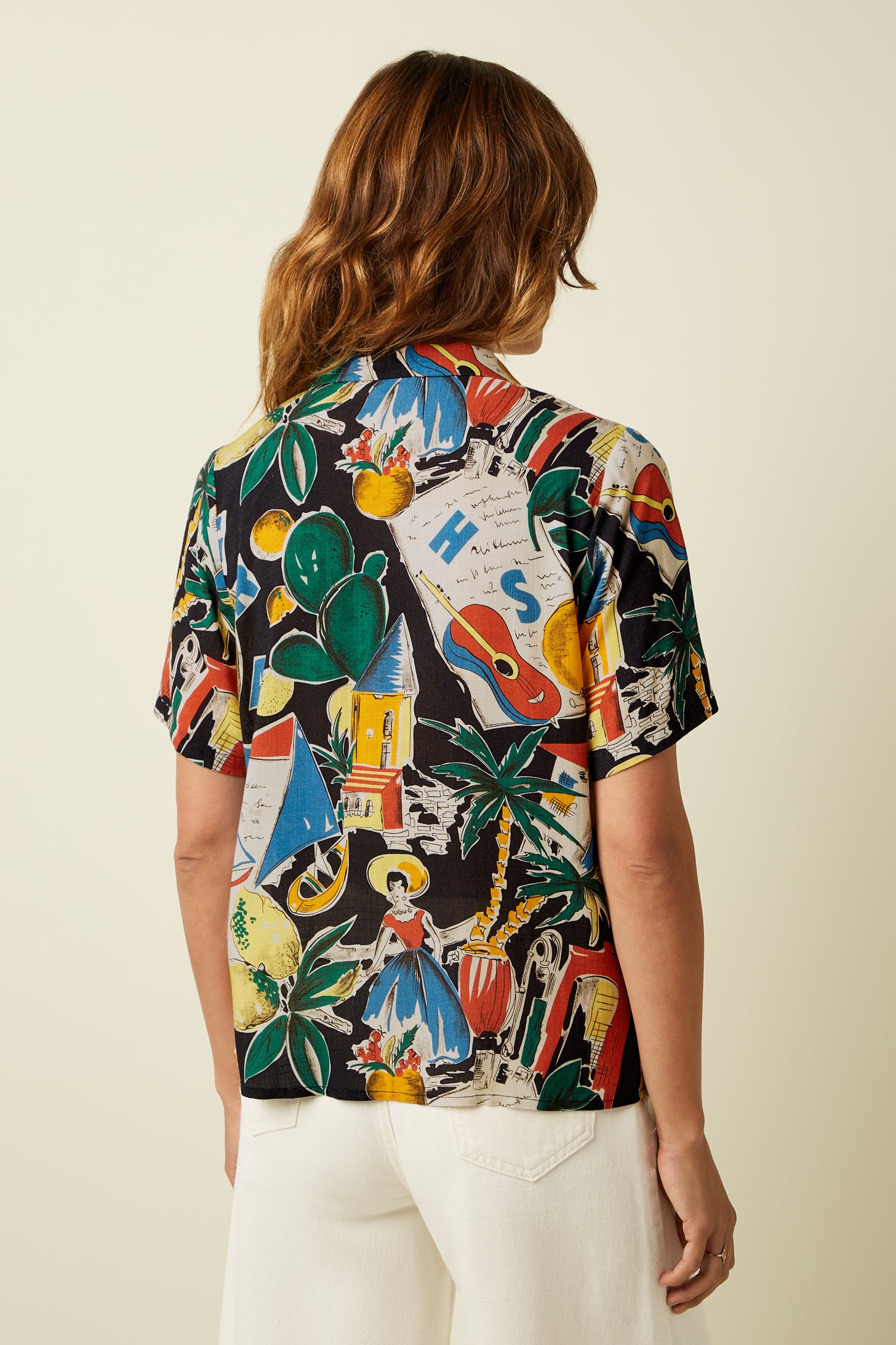 Bella Blouse Tropez - Black