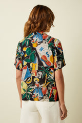 Bella Blouse Tropez - Black