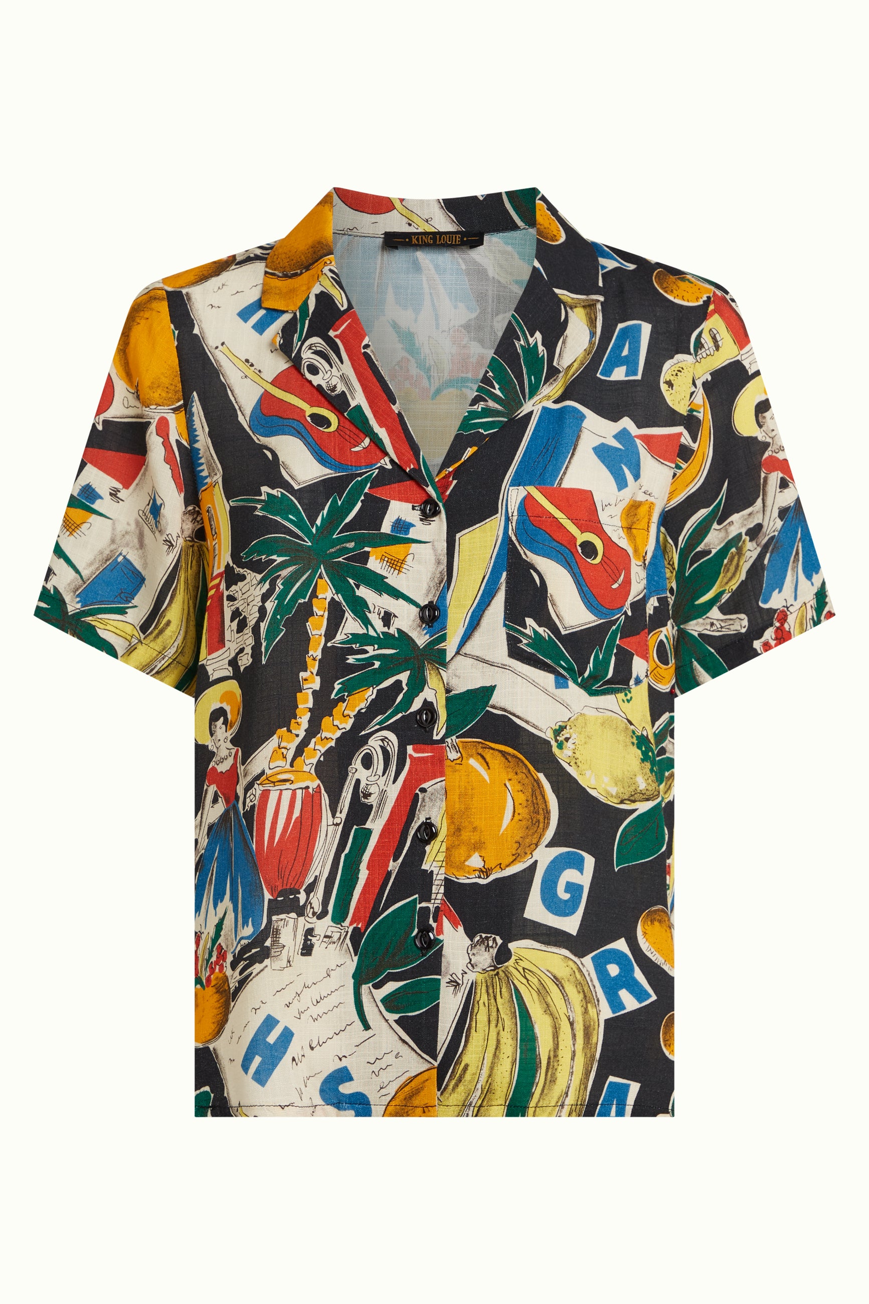 Bella Blouse Tropez - Black