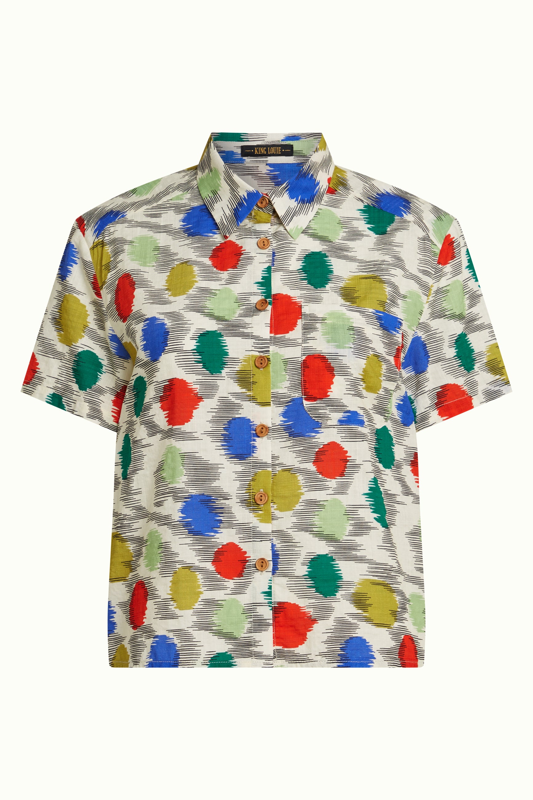 Evelina Blouse Walton - Ice Cream