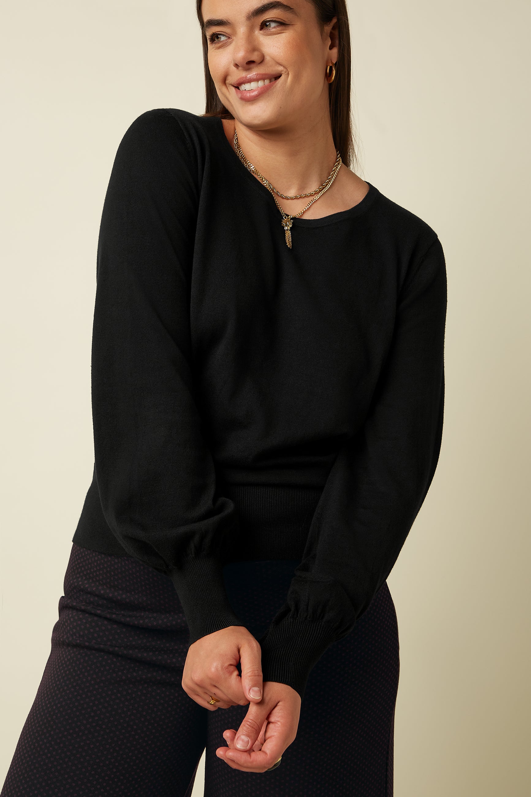 Bell Top Club - Black